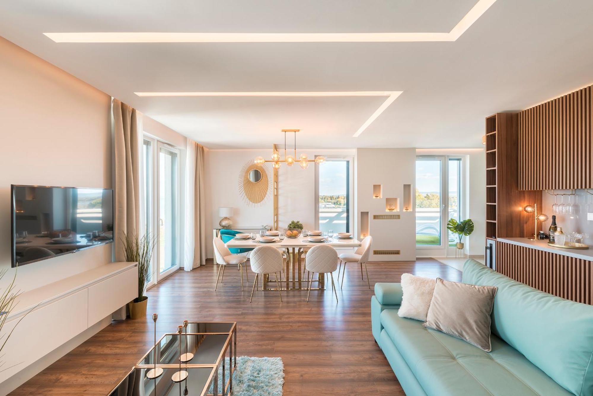 Sunset Resort - Lakeside Apartment Fonyód エクステリア 写真